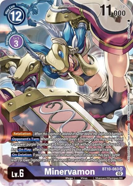 Minervamon (Alternate Art) card image