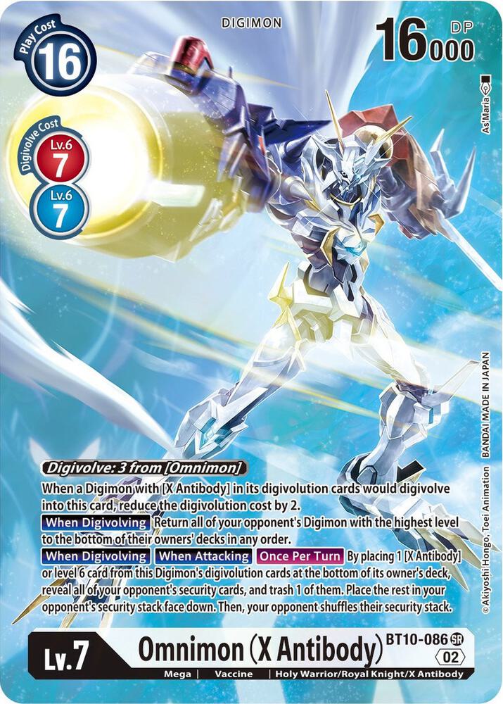 Omnimon (X Antibody) (Alternate Art) card image