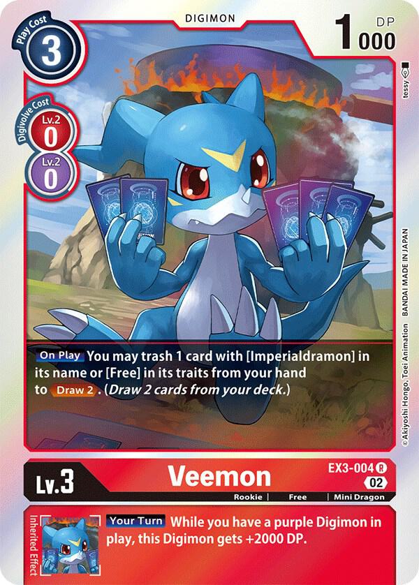 Veemon card image