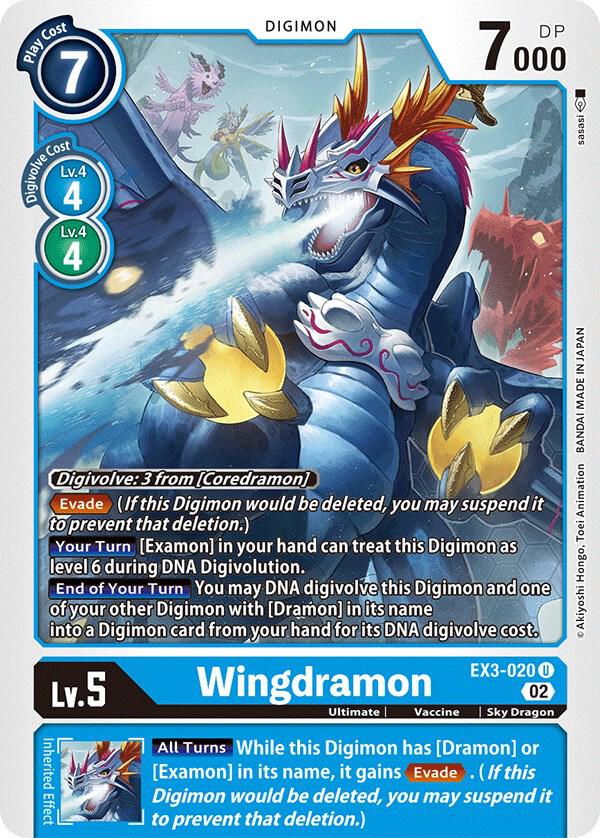 Wingdramon card image