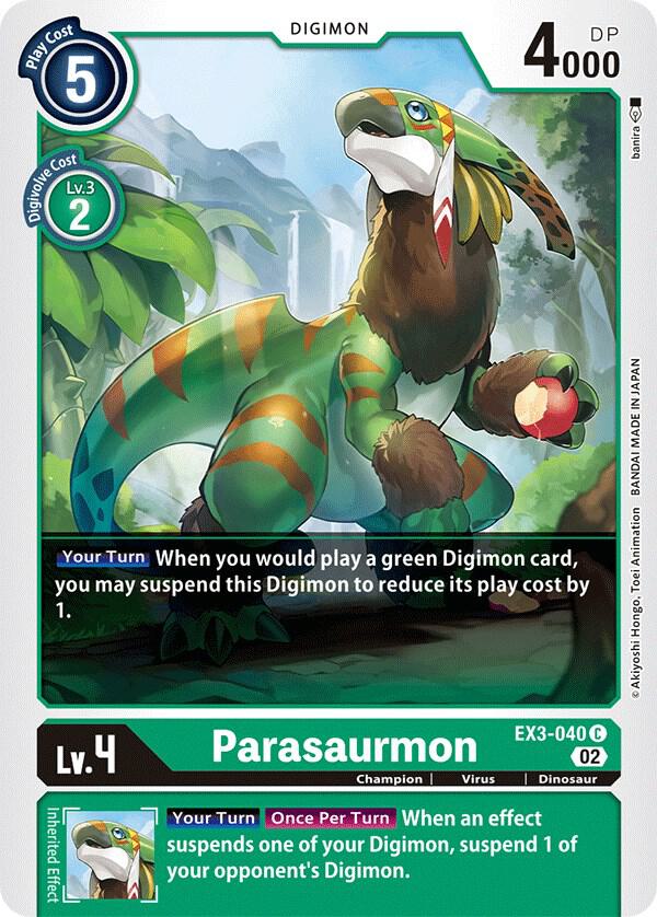 Parasaurmon card image