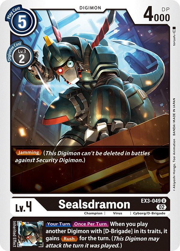 Sealsdramon card image