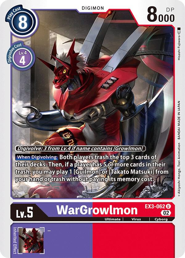 WarGrowlmon card image