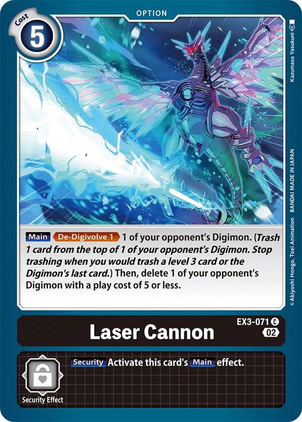 Laser Cannon card image
