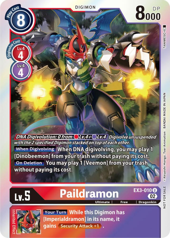 Paildramon (Box Topper) card image