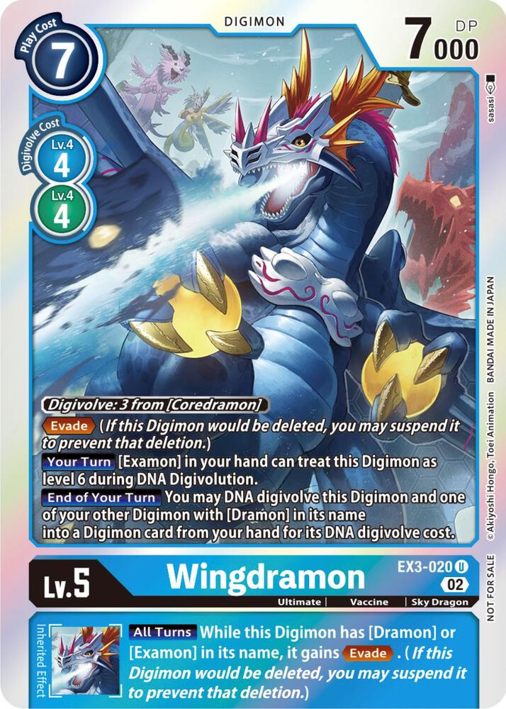 Wingdramon (Box Topper) card image