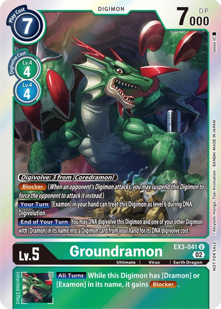 Groundramon (Box Topper) card image