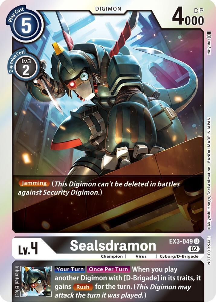 Sealsdramon (Box Topper) card image