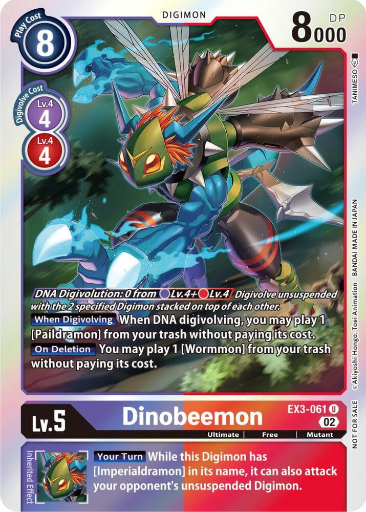 Dinobeemon (Box Topper) card image