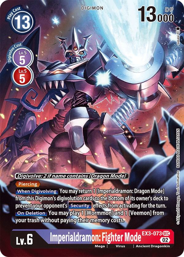 Imperialdramon: Fighter Mode (Alternate Art) card image