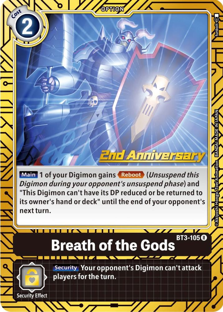 Breath of the Gods (2nd Anniversary Card Set) card image