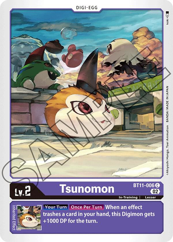Tsunomon card image