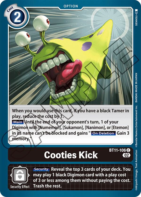Cooties Kick card image