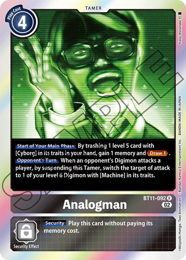 Analogman card image
