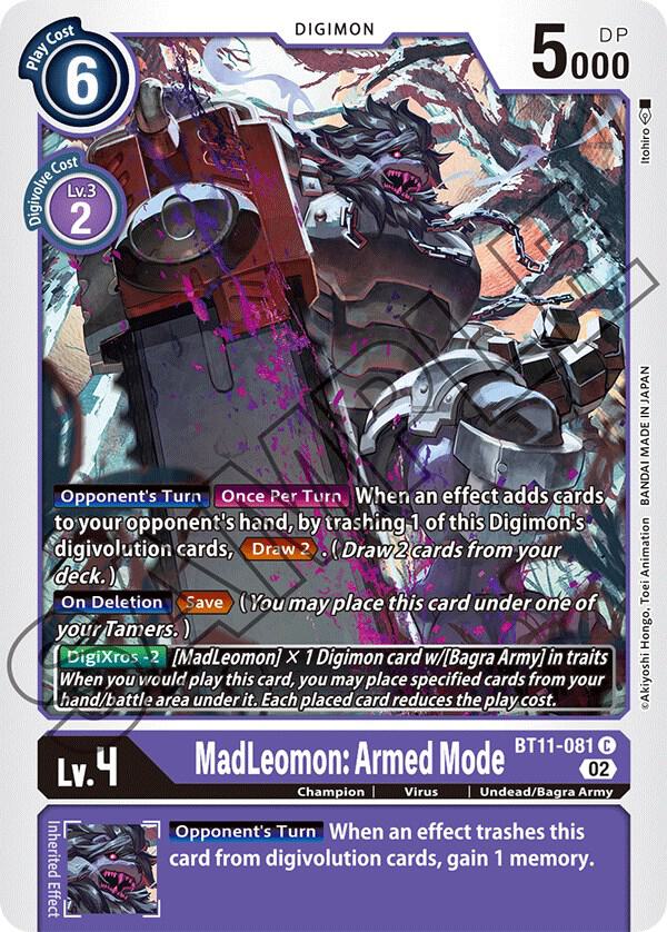 MadLeomon: Armed Mode card image