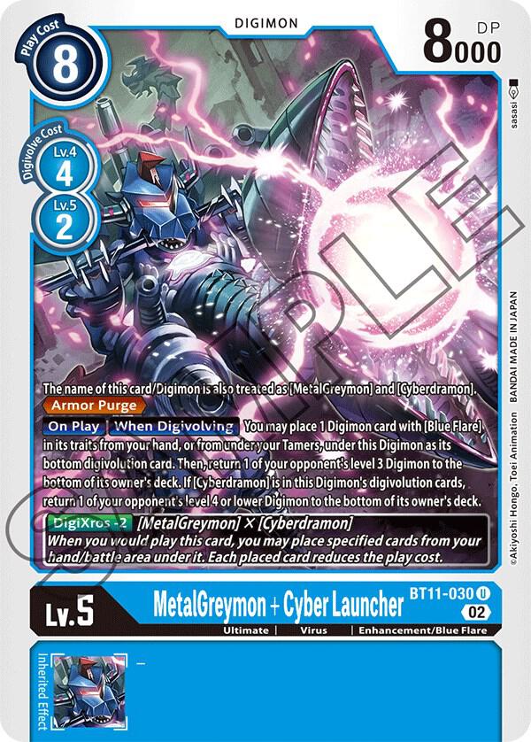 MetalGreymon + Cyber Launcher card image