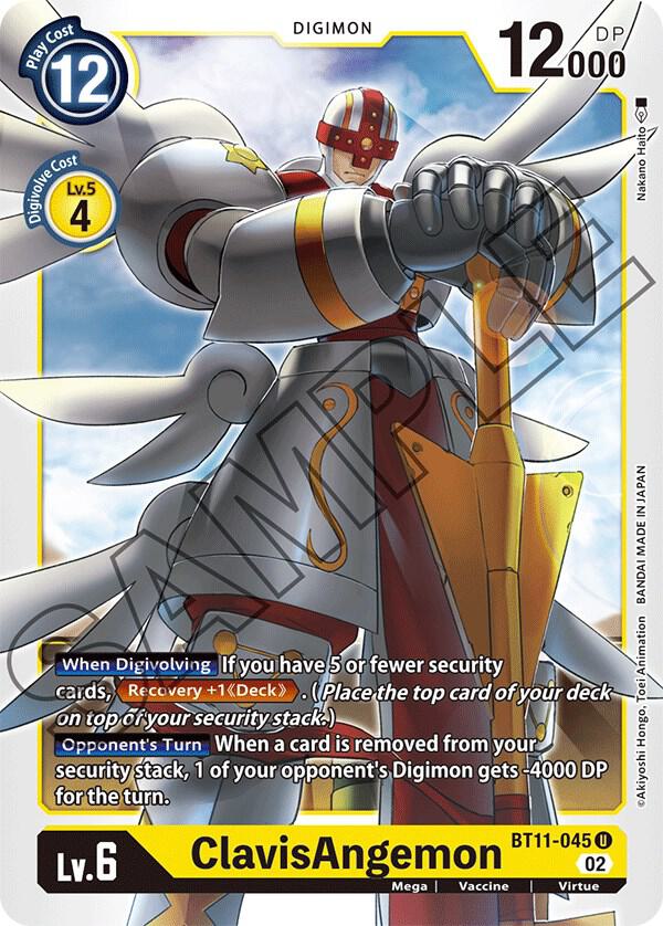 ClavisAngemon card image