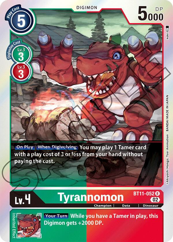 Tyrannomon card image