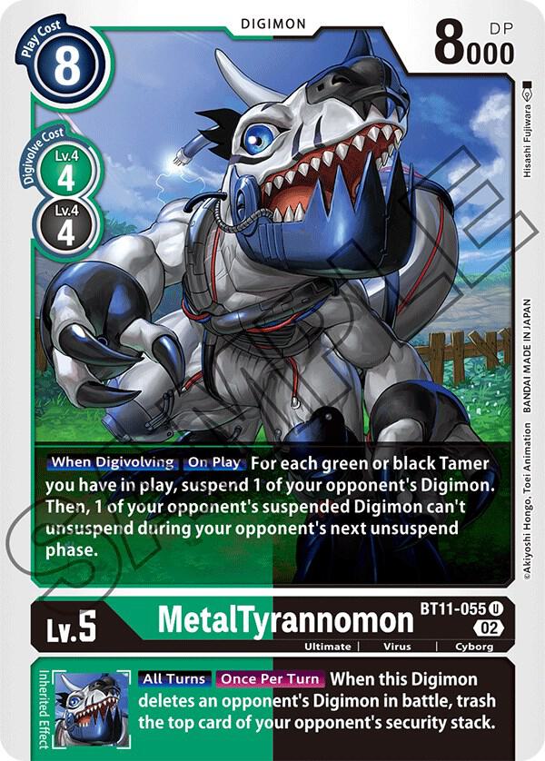 MetalTyrannomon card image