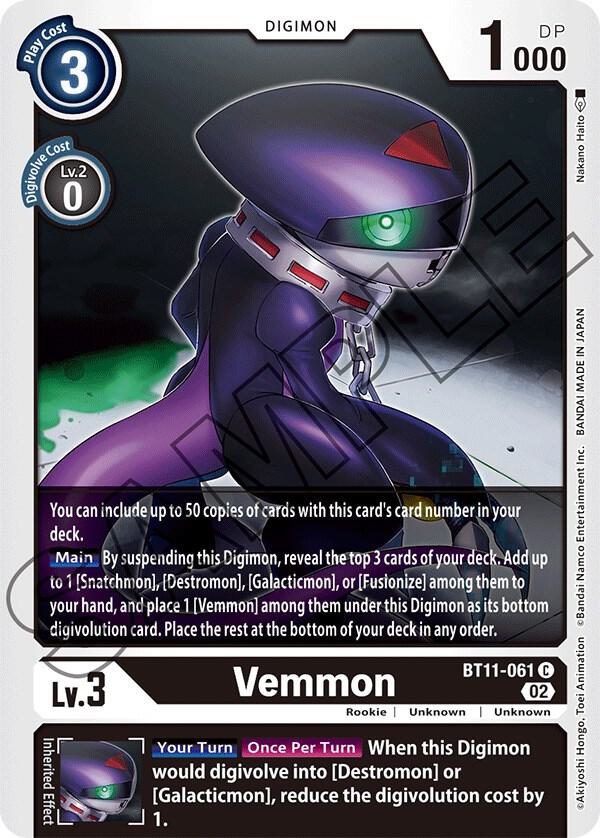 Vemmon card image