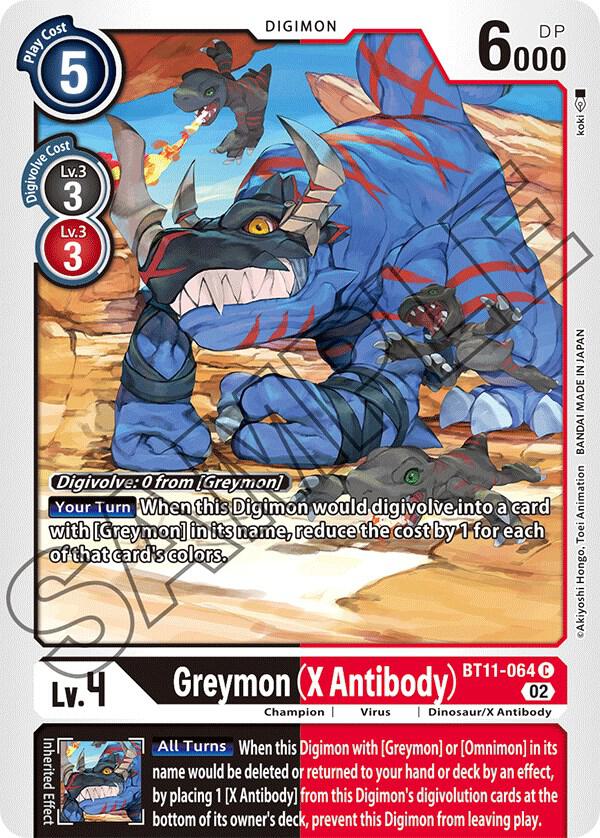 Greymon (X Antibody) card image