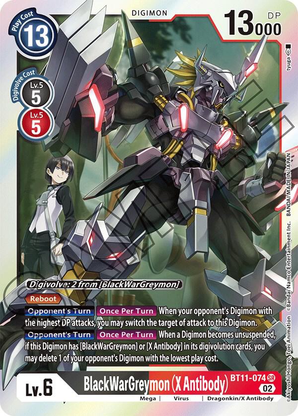 BlackWarGreymon (X Antibody) card image
