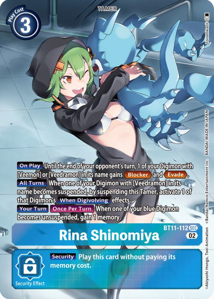 Rina Shinomiya (Alternate Art) card image