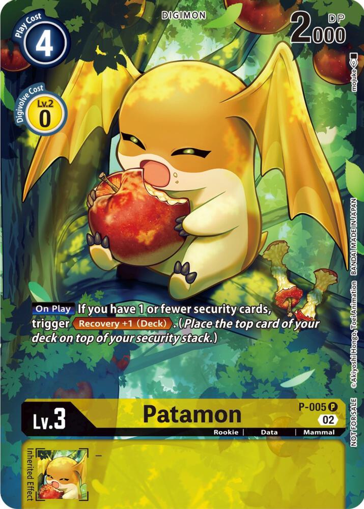 Patamon (Digimon Illustration Competition Pack 2022) card image