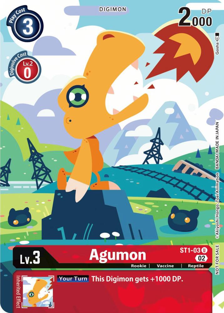 Agumon (Digimon Illustration Competition Pack 2022) card image