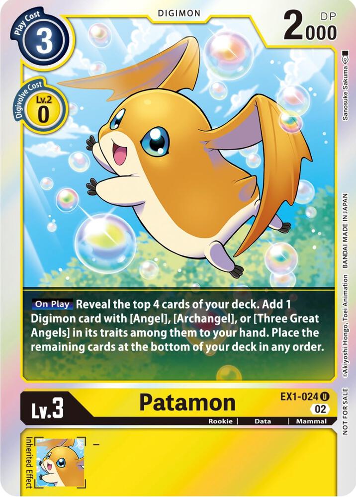 Patamon (Official Tournament Pack Vol.8) card image