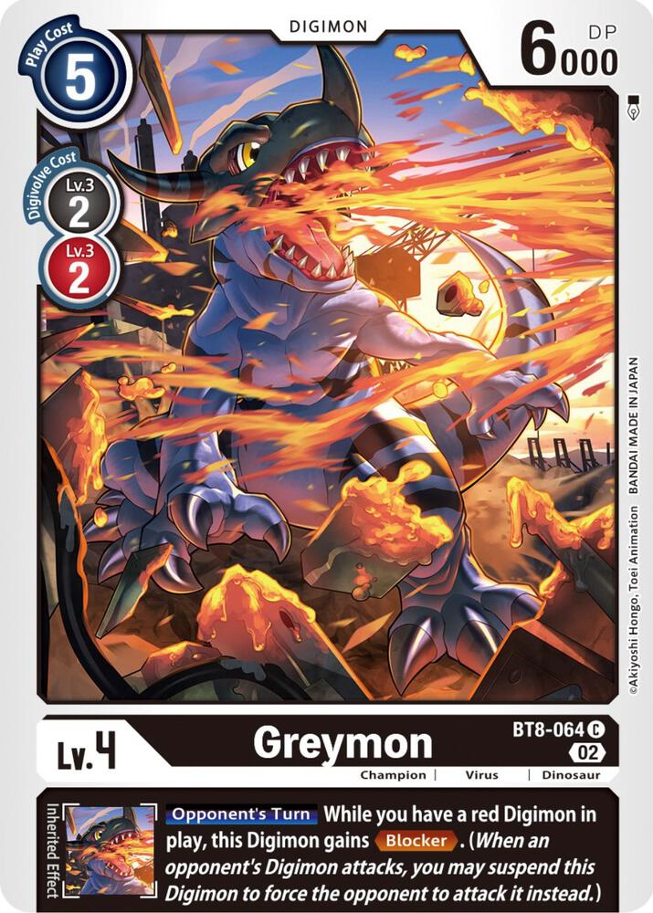 Greymon (Winner Pack Dimensional Phase) card image