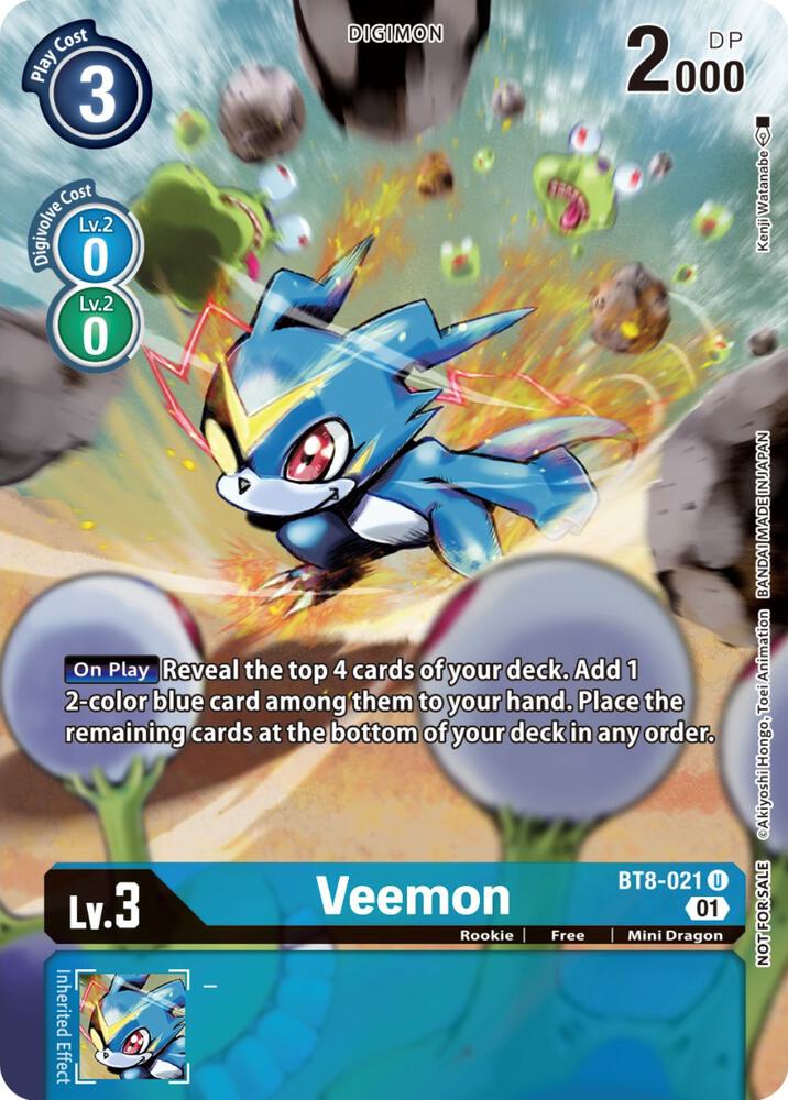 Veemon (Dimensional Phase Pre-Release) card image