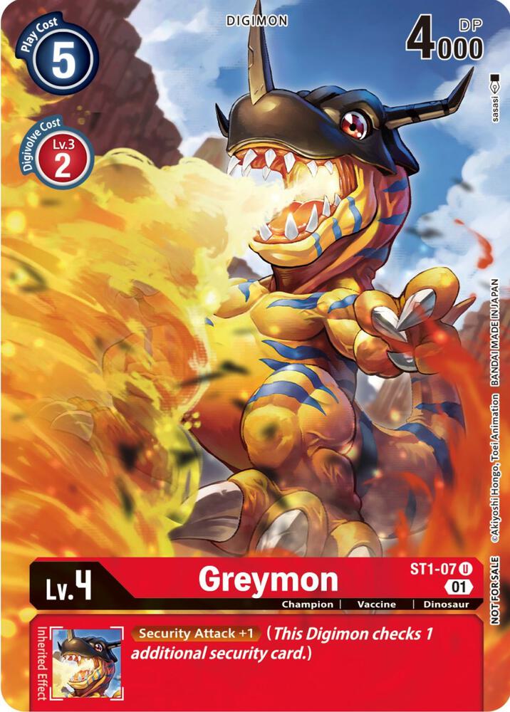Greymon - ST1-07 (Dimensional Phase Pre-Release) card image