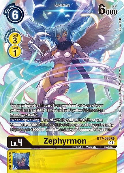 Zephyrmon (Alternate Art) card image
