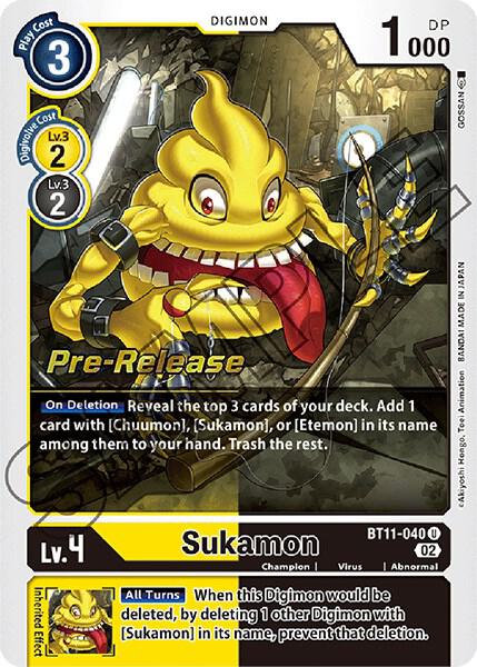 Sukamon card image