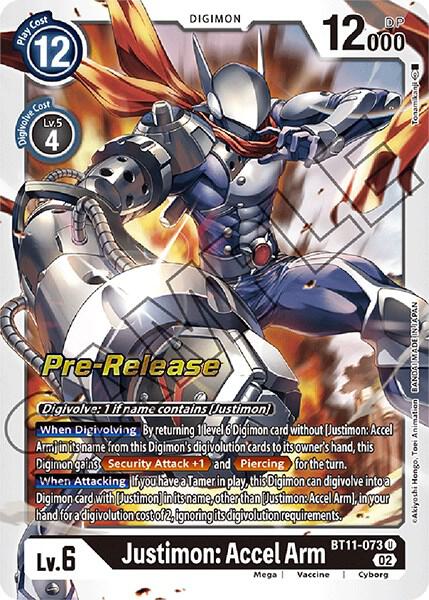 Justimon: Accel Arm card image