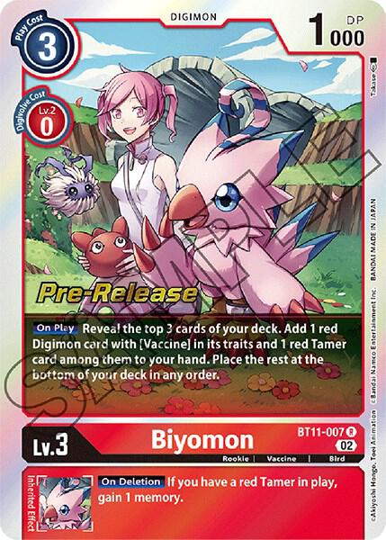 Biyomon card image