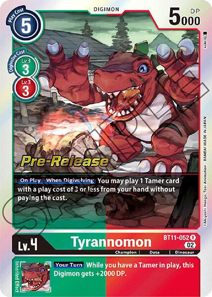 Tyrannomon card image