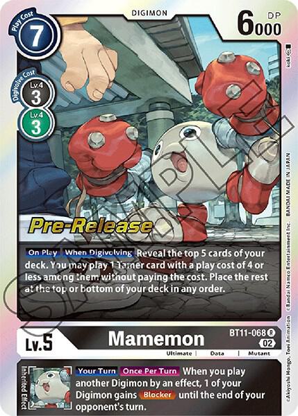 Mamemon card image