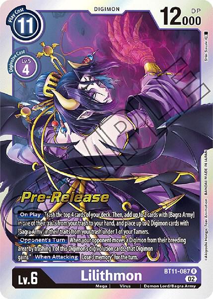 Lilithmon card image