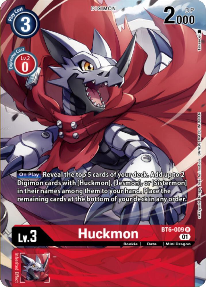 Huckmon (Digimon Royal Knights Card Set) card image