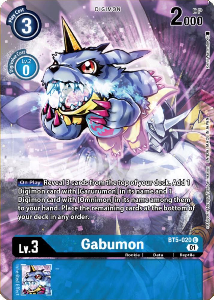 Gabumon (Digimon Royal Knights Card Set) card image