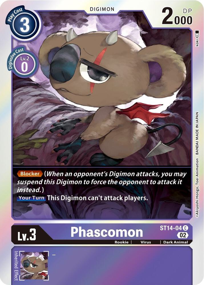 Phascomon card image