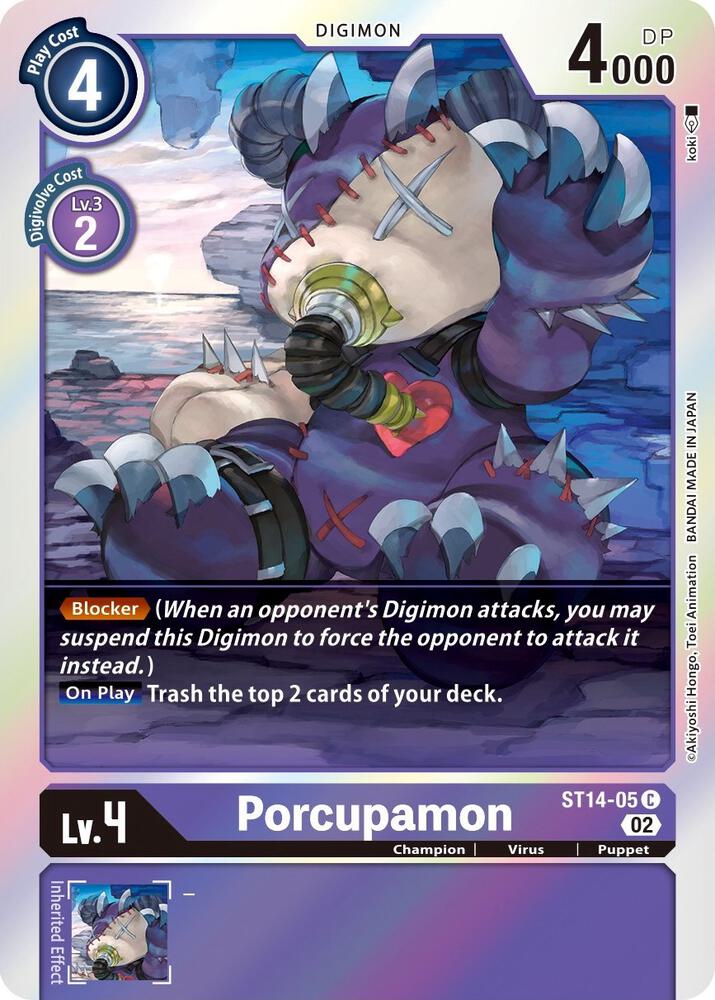 Porcupamon card image
