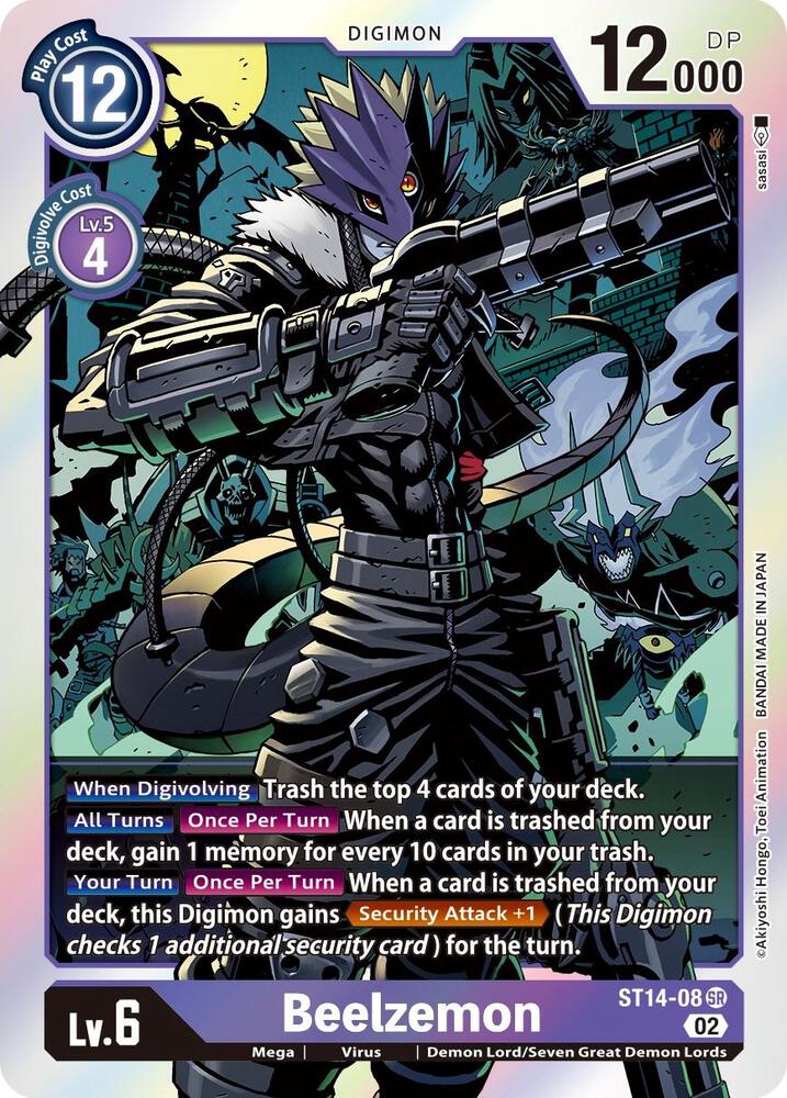 Beelzemon card image