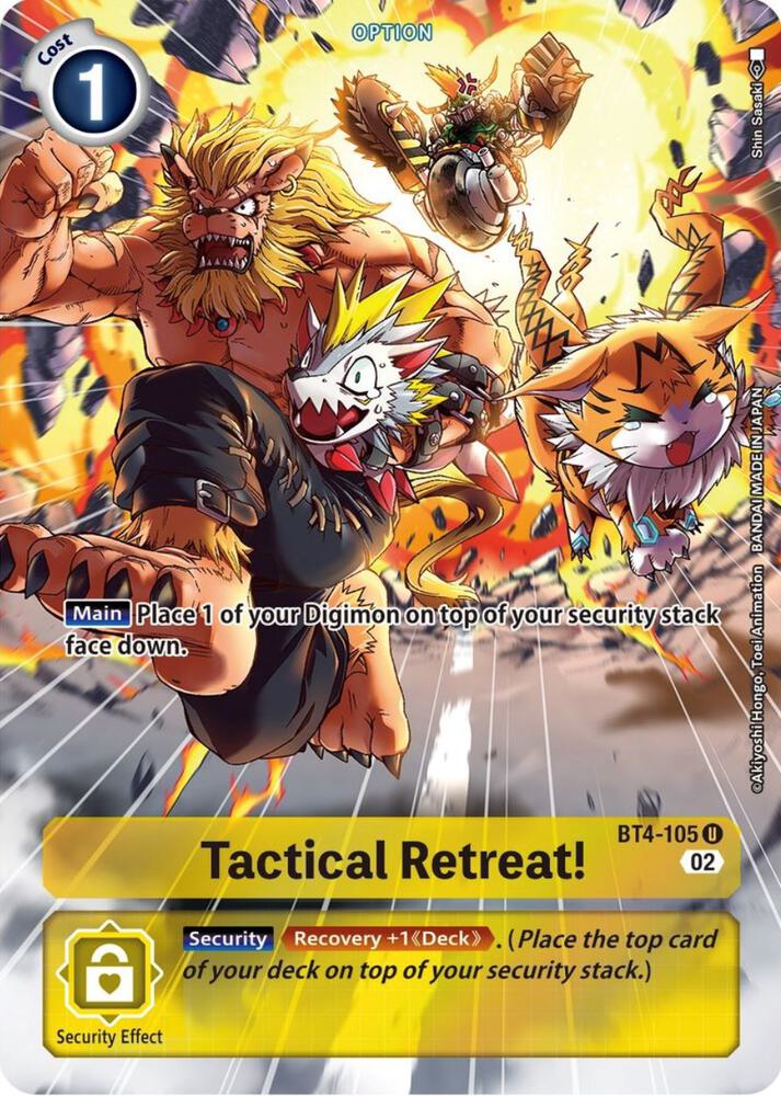 Tactical Retreat! (Alternate Art) card image