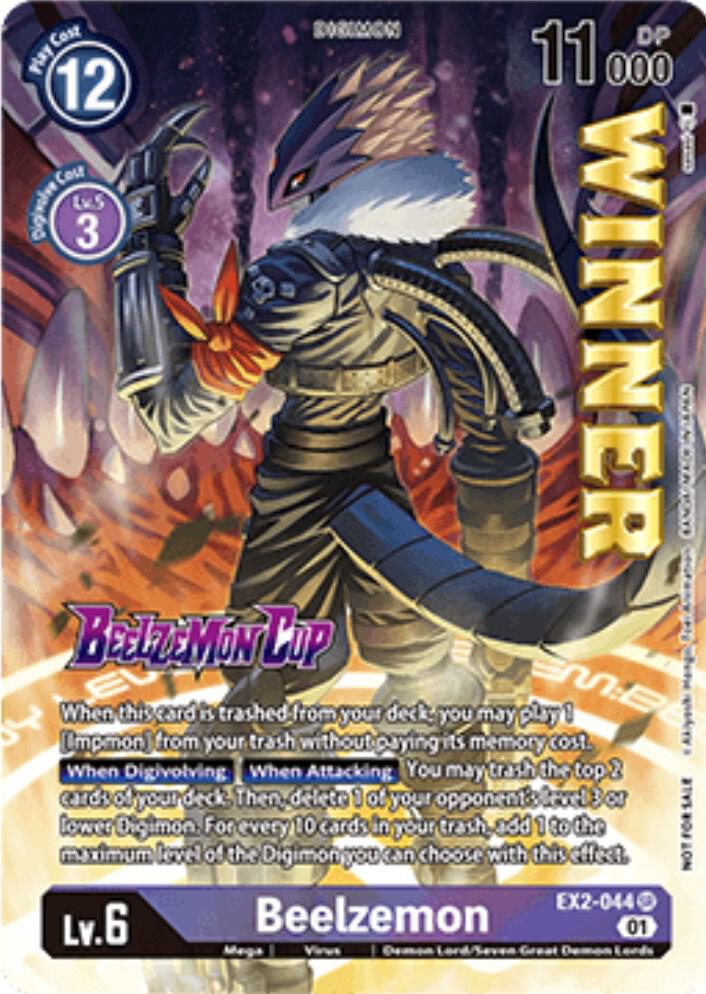 Beelzemon (Beelzemon Cup Winner) card image
