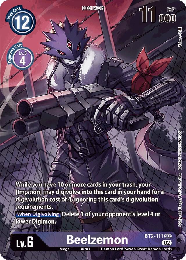 Beelzemon - BT2-111 (Alternate Art) card image