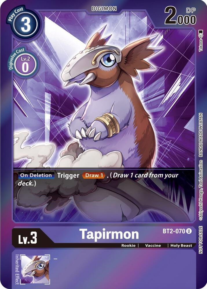Tapirmon (Event Pack 4) card image
