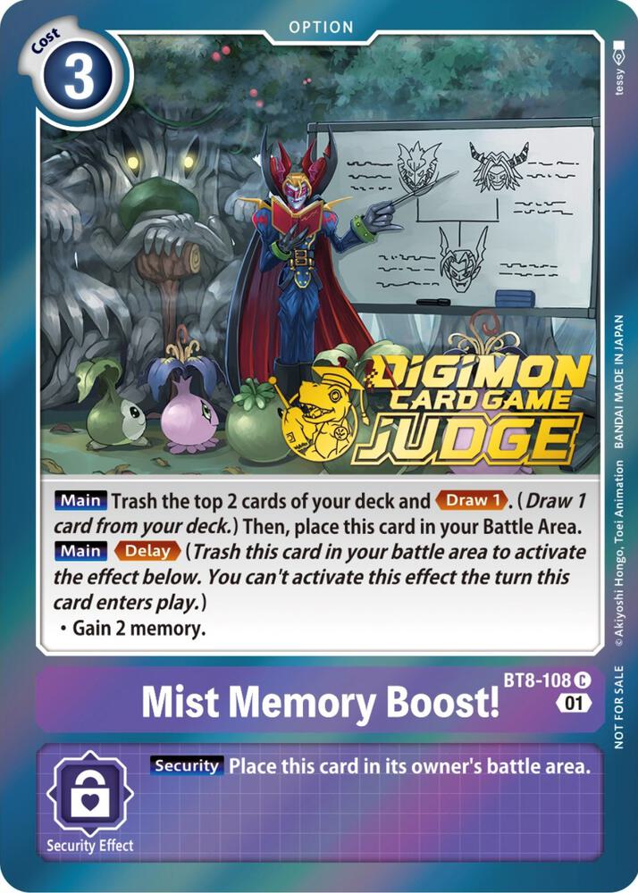 Mist Memory Boost! (Judge Pack 3) card image